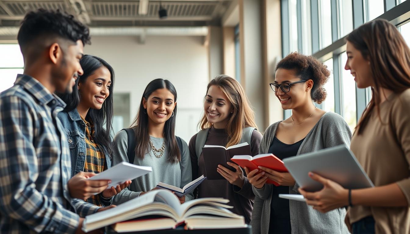 Students and educational resources in a modern learning environment